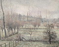 Snow Effect at Eragny, 1894 - Camille Pissarro