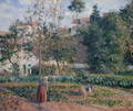 Vegetable Garden at the Hermitage, Pontoise, 1879 - Camille Pissarro