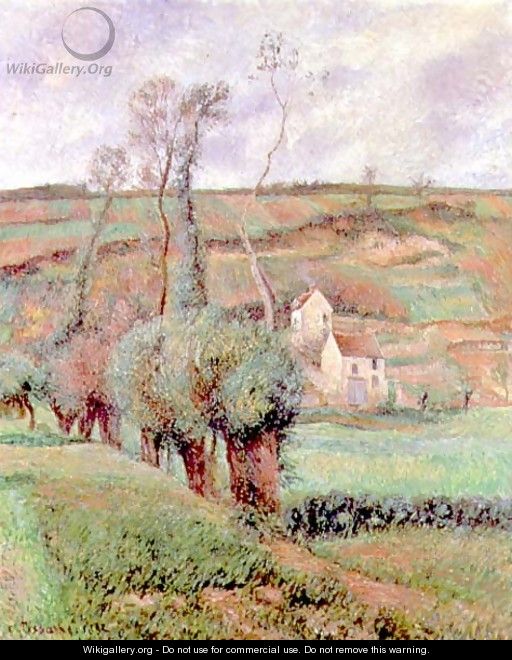 The Cote de Chou at Pontoise, 1882 - Camille Pissarro