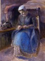 Woman Sewing, 1881 - Camille Pissarro