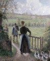 The Woman with the Geese, 1895 - Camille Pissarro