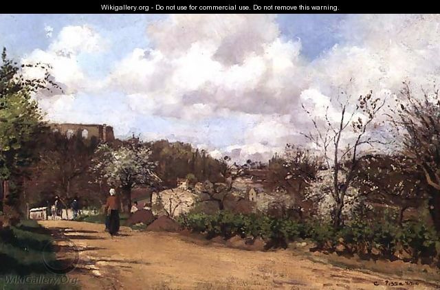 View from Louveciennes, 1869-70 - Camille Pissarro
