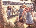 Haymakers, Evening, 1893 - Camille Pissarro