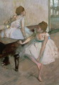 Two dancers resting, 1874 - Edgar Degas