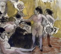 llustration from 'La Maison Tellier' 1933 - Edgar Degas