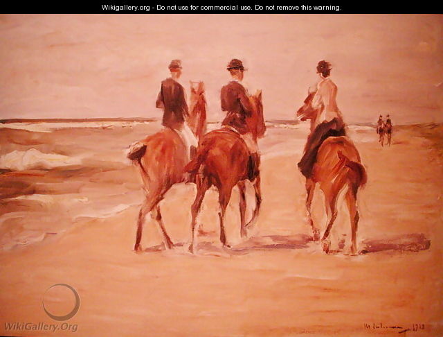 Rider on the Beach, 1923 - Max Liebermann