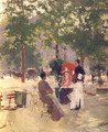 Parisian Cafe, 1890s - Konstantin Alexeievitch Korovin