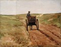 Cart in Katwijk, 1889 - Max Liebermann