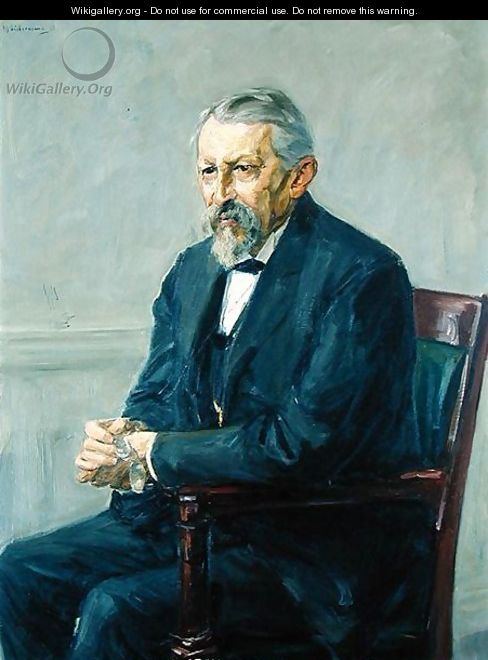 The Natural Scientist, Hermann Strebel (1834-1914) 1905 - Max Liebermann