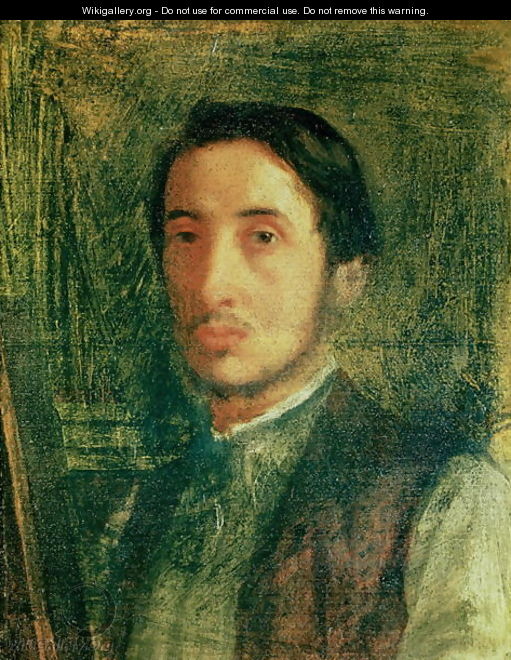 Self Portrait as a Young Man - Edgar Degas