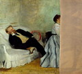 Monsieur and Madame Edouard Manet, 1868-69 - Edgar Degas