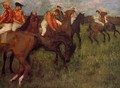 Jockeys, 1886-90 - Edgar Degas