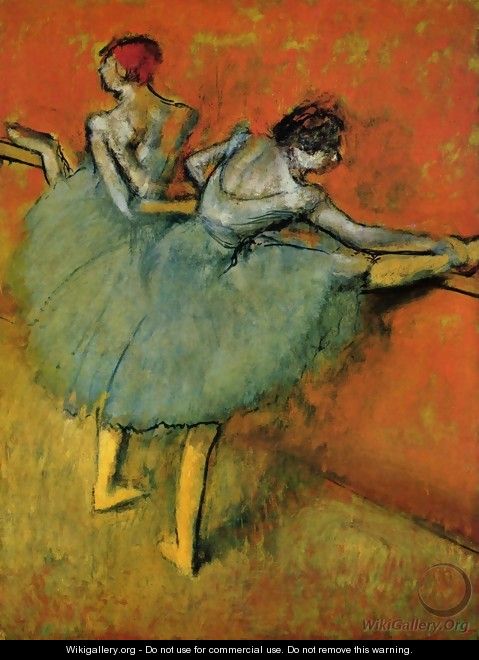 Dancers at The Bar, 1888 - Edgar Degas