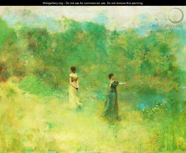 Summer (1890) - Thomas Wilmer Dewing