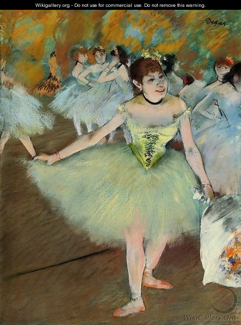 On Stage, 1879-81 - Edgar Degas