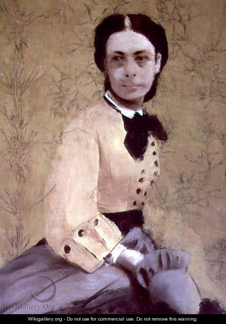 Portrait of Princess Pauline de Metternich, c.1865 - Edgar Degas