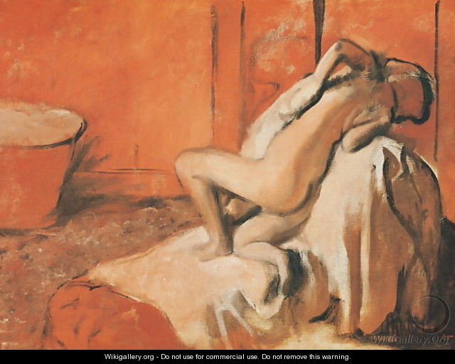 After the Bath, c.1896 - Edgar Degas