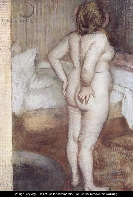 Standing Nude, c.1886 - Edgar Degas