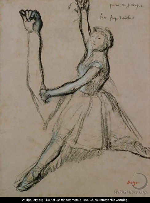Study of a Dancer - Edgar Degas