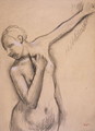 Half Length Nude Girl, c.1895 - Edgar Degas