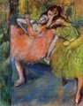 Two Dancers in the Foyer, c.1901 - Edgar Degas