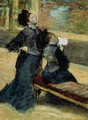 Visit to a Museum, c.1879-80 - Edgar Degas