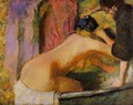 Woman at Her Bath, c.1895 - Edgar Degas