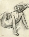 Woman having her hair styled - Edgar Degas