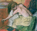 Woman drying herself, 1888-89 - Edgar Degas