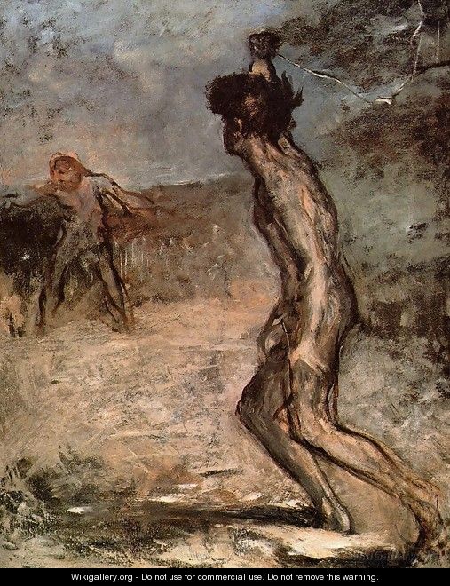 David and Goliath, c.1857 - Edgar Degas