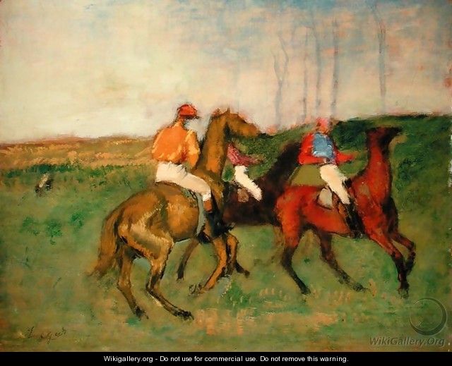 Race Horses - Edgar Degas