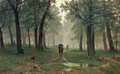 Rain in an Oak Forest - Ivan Shishkin