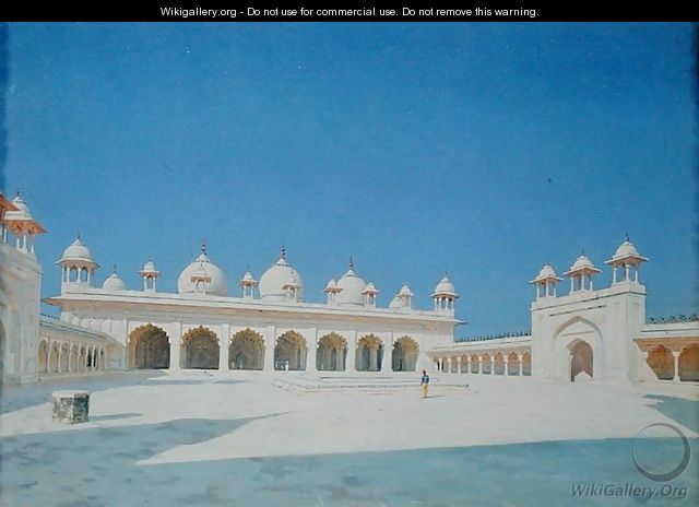 Moti Masjid, Agra, 1874-1876 - Vasili Vasilyevich Vereshchagin