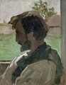 Self Portrait at Saint-Saveur, 1868 - Frederic Bazille