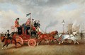 'The Last of the Mail Coaches- The Edinburgh-London Royal Mail at Newcastle-upon-Tyne, 5th July 1847, 1848 - James Pollard
