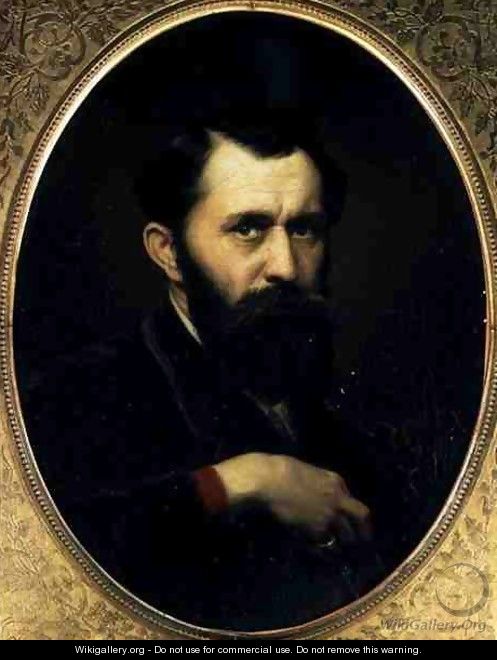 Self Portrait, 1870 - Vasily Perov