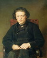 Portrait of Anton Rubinstein (1829-94) 1870 - Vasily Perov