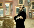 Portrait of Pavel Tretyakov (1832-98) in the Gallery, 1901 - Ilya Efimovich Efimovich Repin