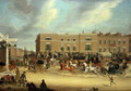 The Elephant and Castle on the Brighton Road, 1826 2 - James Pollard