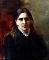 Portrait of Pelageya Antipovna Strepetova (1850-1903) 1882 - Ilya Efimovich Efimovich Repin
