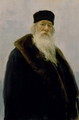 Portrait of Vladimir Vasil'evich Stasov (1824-1906) 1900 - Ilya Efimovich Efimovich Repin
