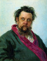 Composer Modest Mussorgsky - Ilya Efimovich Efimovich Repin