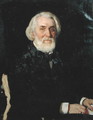 Portrait of Ivan S. Turgenev (1818-83), 1879 - Ilya Efimovich Efimovich Repin