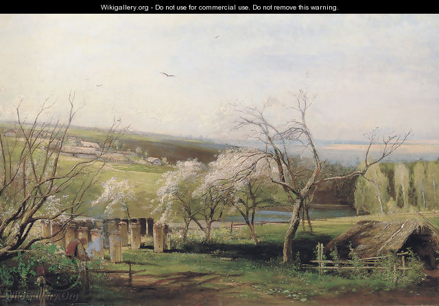 Rustic View (1867) - Alexei Kondratyevich Savrasov