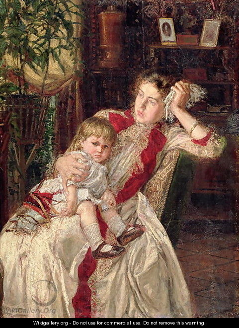 Family Quarrel, 1890 - Konstantin Apollonovich Savitsky