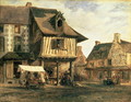 Market Place in Normandy, c.1832 - Theodore Rousseau