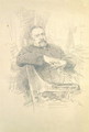 Portrait of Nikolaj Leskov (1831-95), 1889 - Ilya Efimovich Efimovich Repin