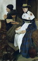 Three Women in Church, 1882 - Wilhelm Leibl