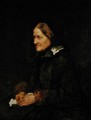 Helene Leibl, the Aunt of the Artist, 1867 - Wilhelm Leibl