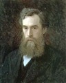 Portrait of Pavel Mikhailovich Tretyakov (1832-98) 1876 - Ivan Nikolaevich Kramskoy